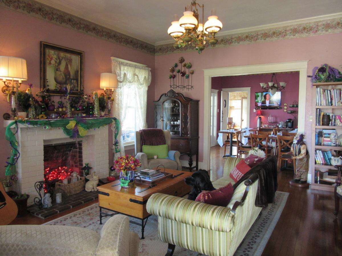 The Carriage House Bed & Breakfast Jefferson Bagian luar foto